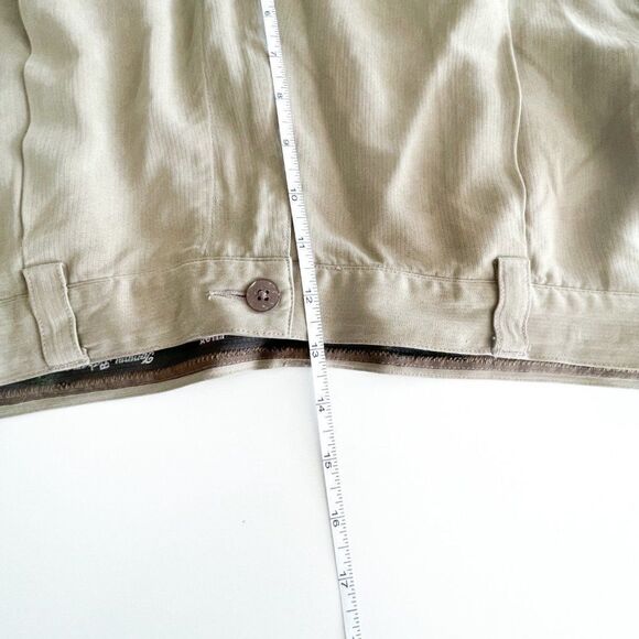 Tommy Bahama Shorts Relax Pleated Chino Tan Casual Silk Men's 36 - Picture 5 of 10